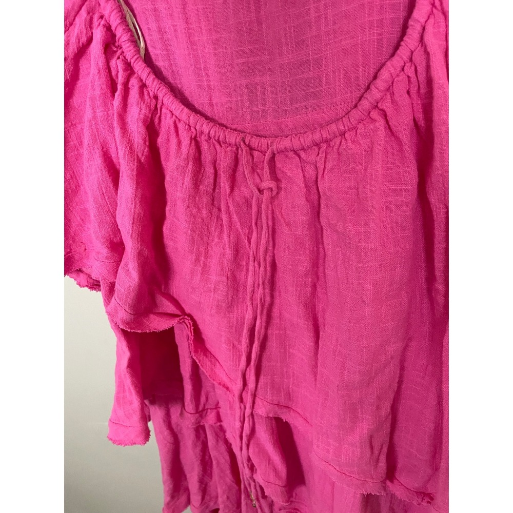 Free People Seraina Maxi Dress In Pink Size Small Bohemian Feminine European - Picture 7 of 12